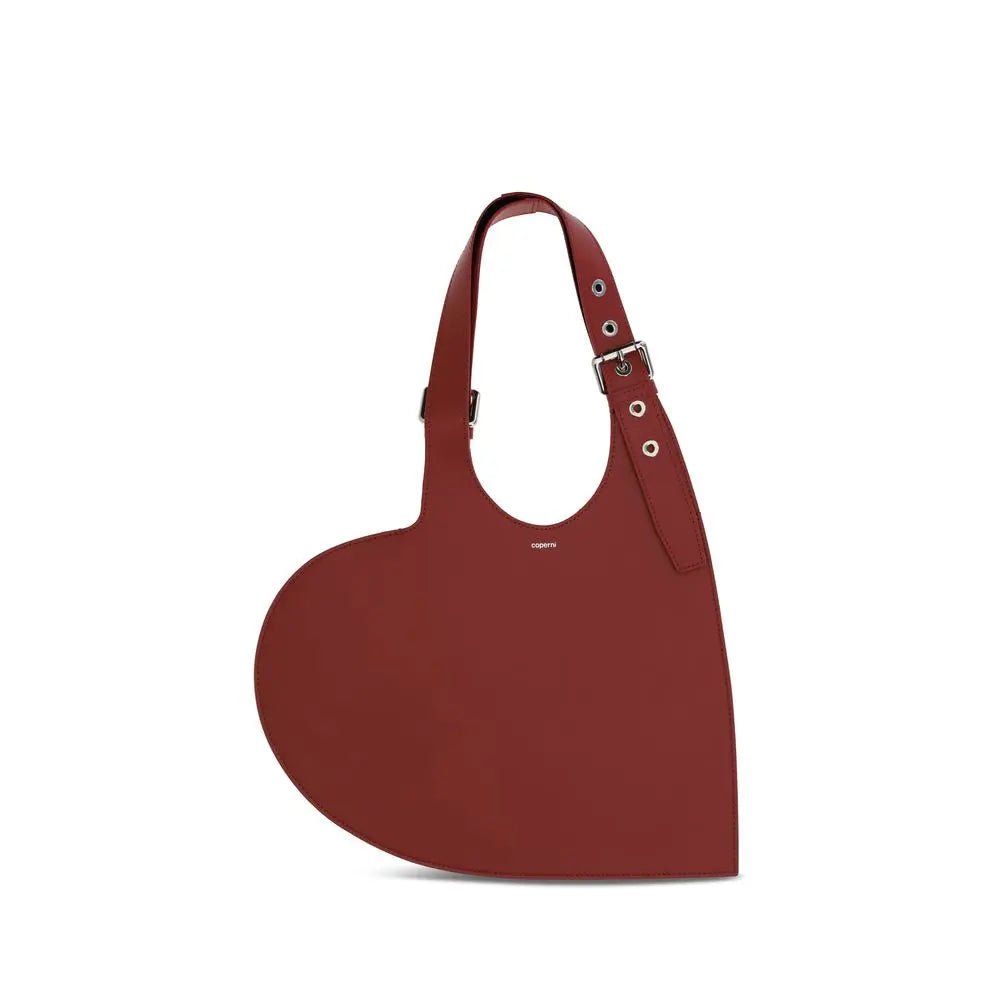 Sac à bandoulière Coperni Belt Heart rouge Coperni