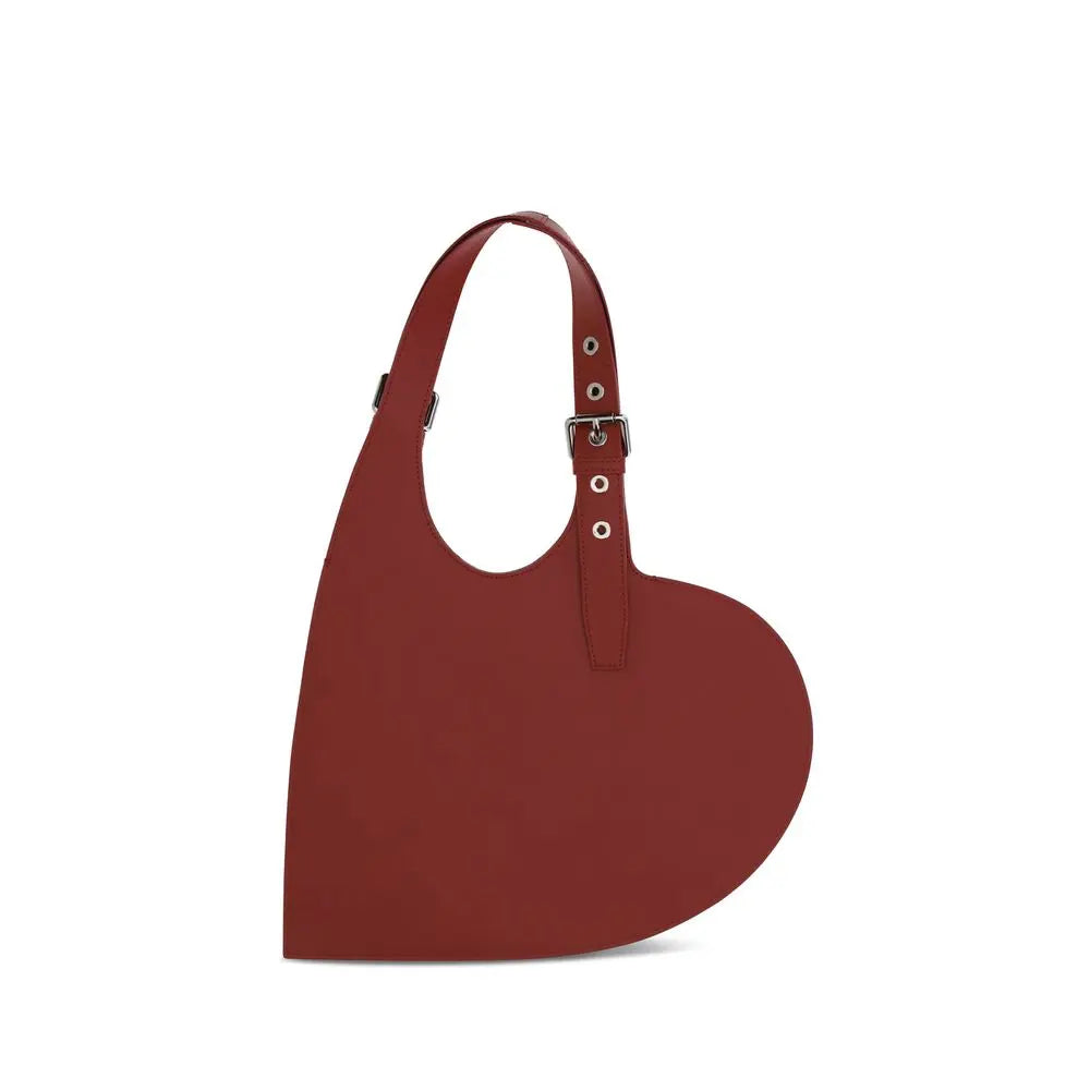 Sac à bandoulière Coperni Belt Heart rouge Coperni