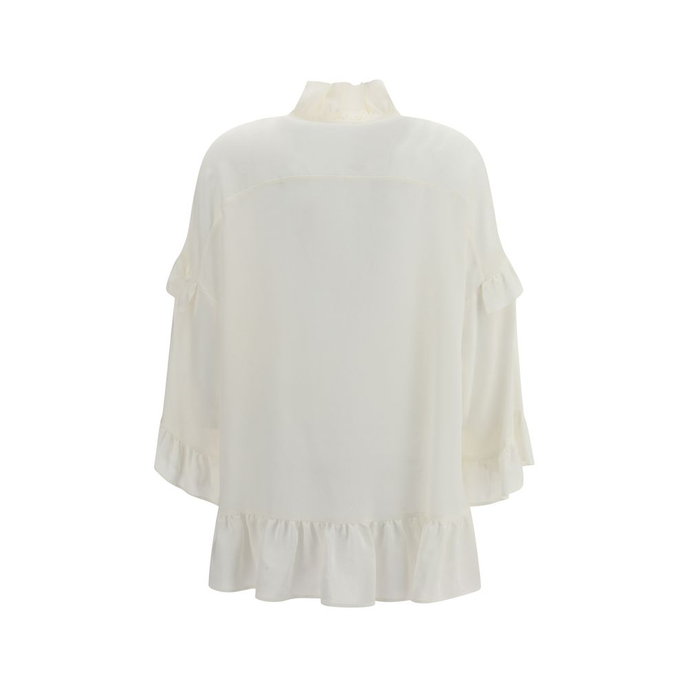 Blouse P.A.R.O.S.H. Ruffle en soie