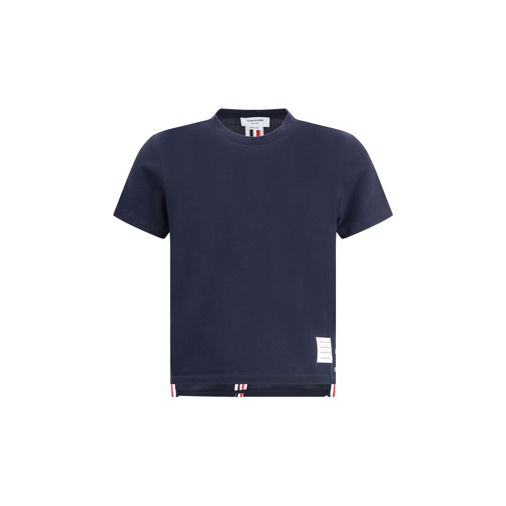 T-Shirt Thom Browne avec bandes multicolores