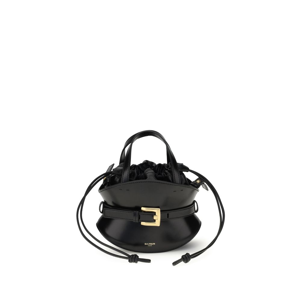 Sac mini Balmain Shuffle noir