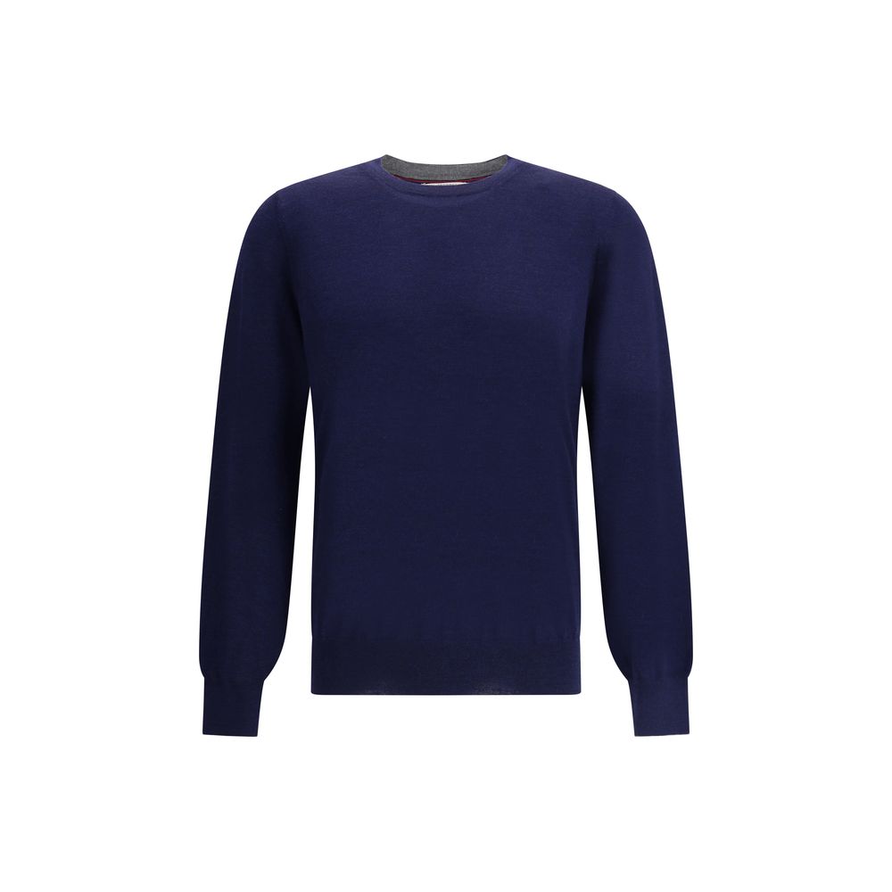Pull Brunello Cucinelli en laine monochrome