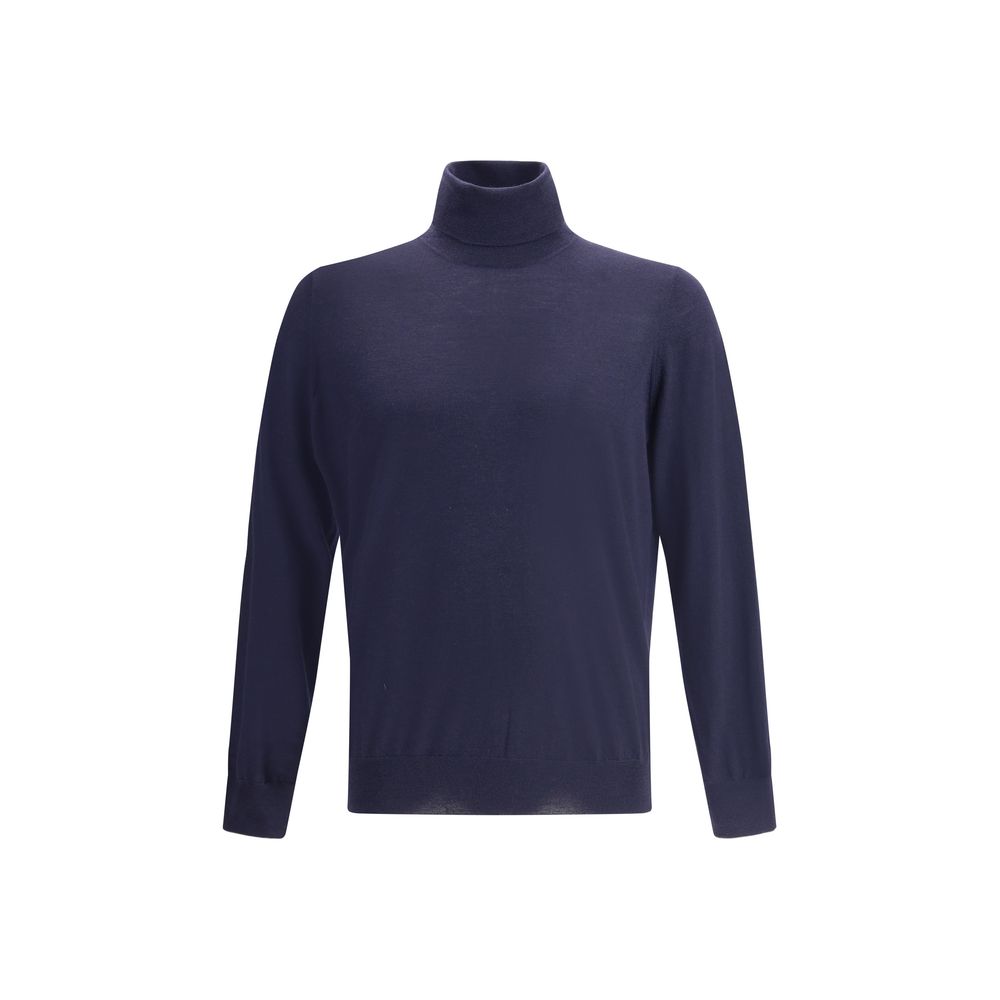 Pull Brunello Cucinelli turtleneck gris