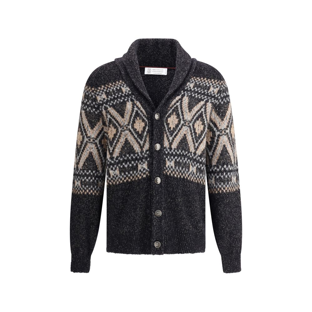 Cardigan Brunello Cucinelli gris