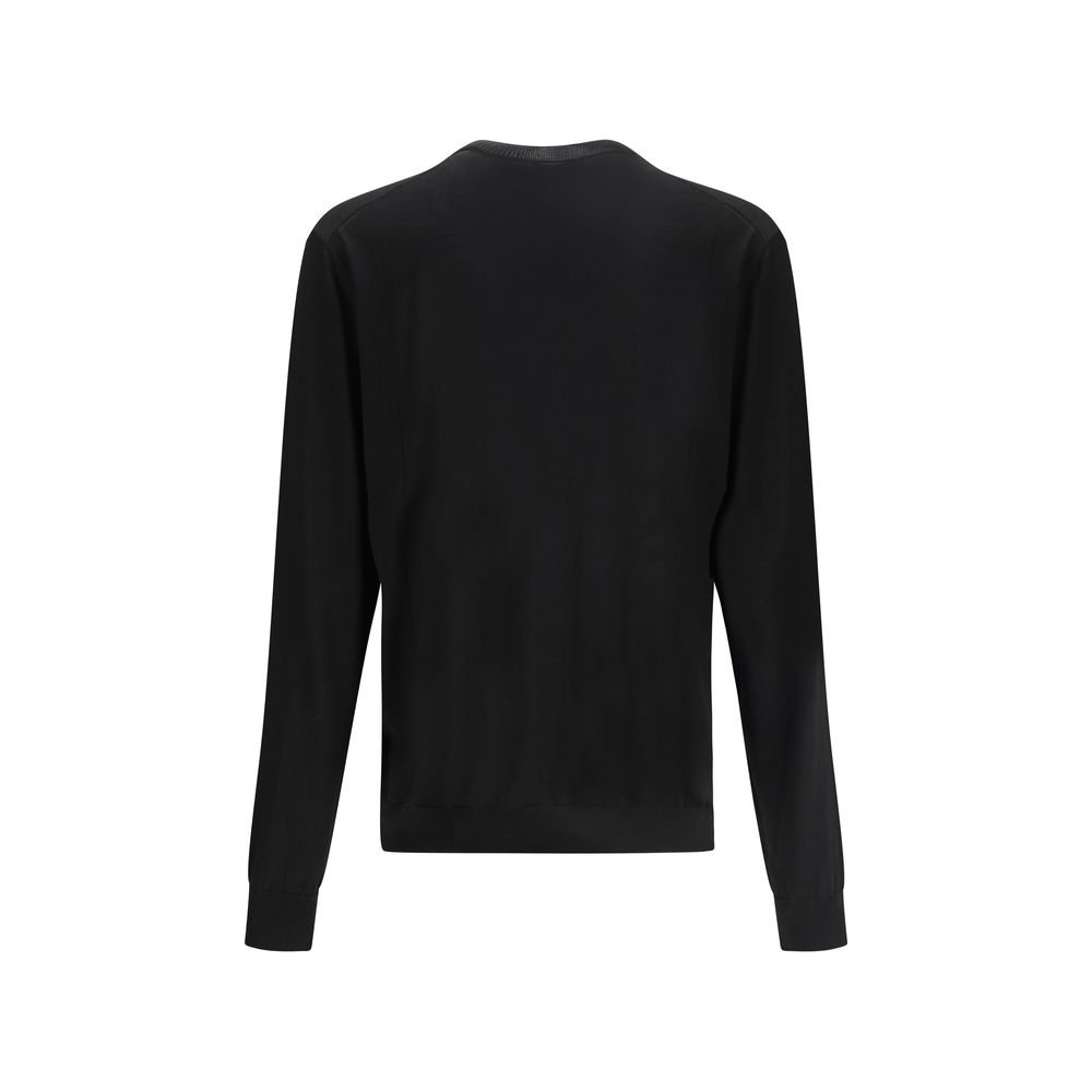 Pull Prada Recyclé Soie noir