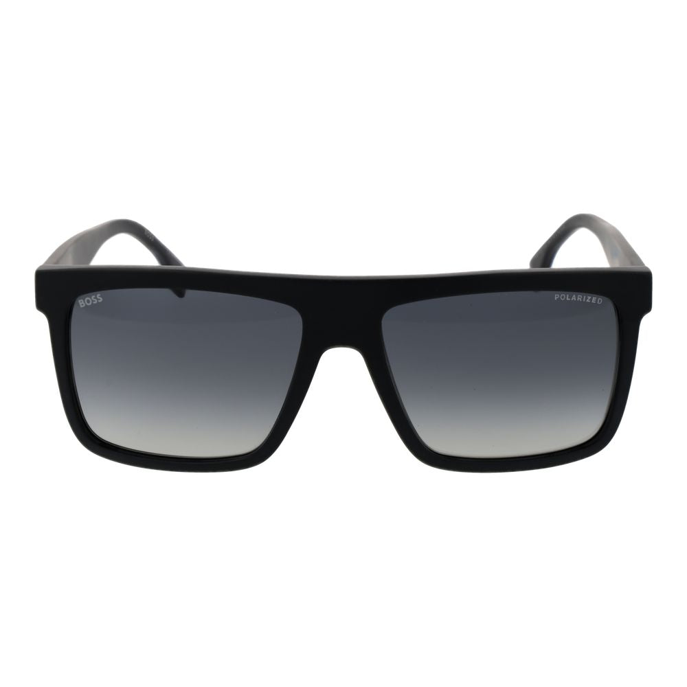 Lunettes de soleil noires dégradées noires