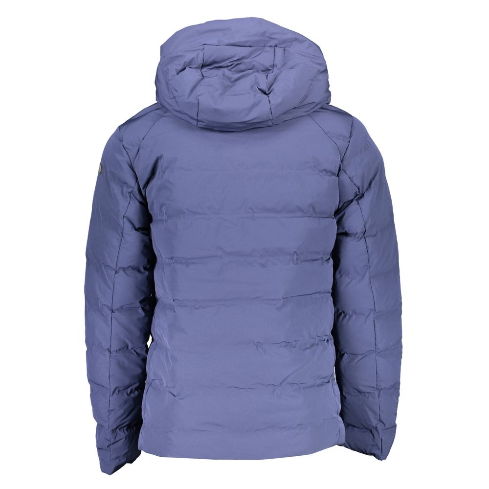 Veste avec capuche inconnue bleue