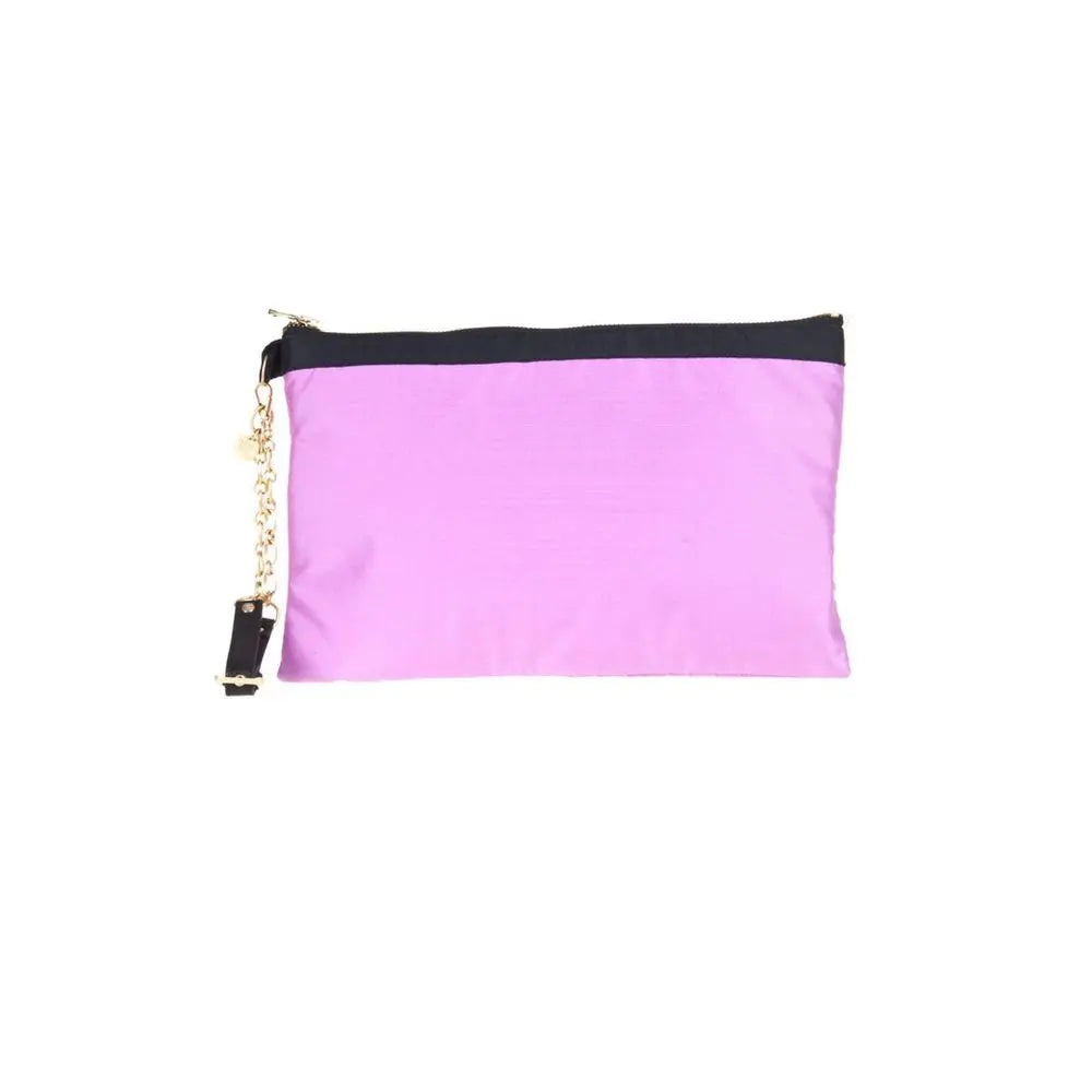 Pochette Zip Logo violet Patrizia Pepe