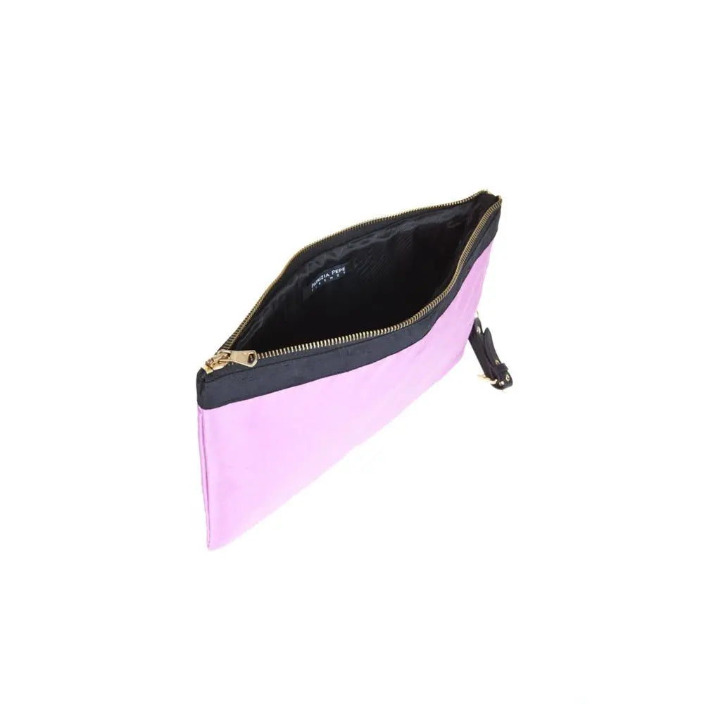 Pochette Zip Logo violet Patrizia Pepe