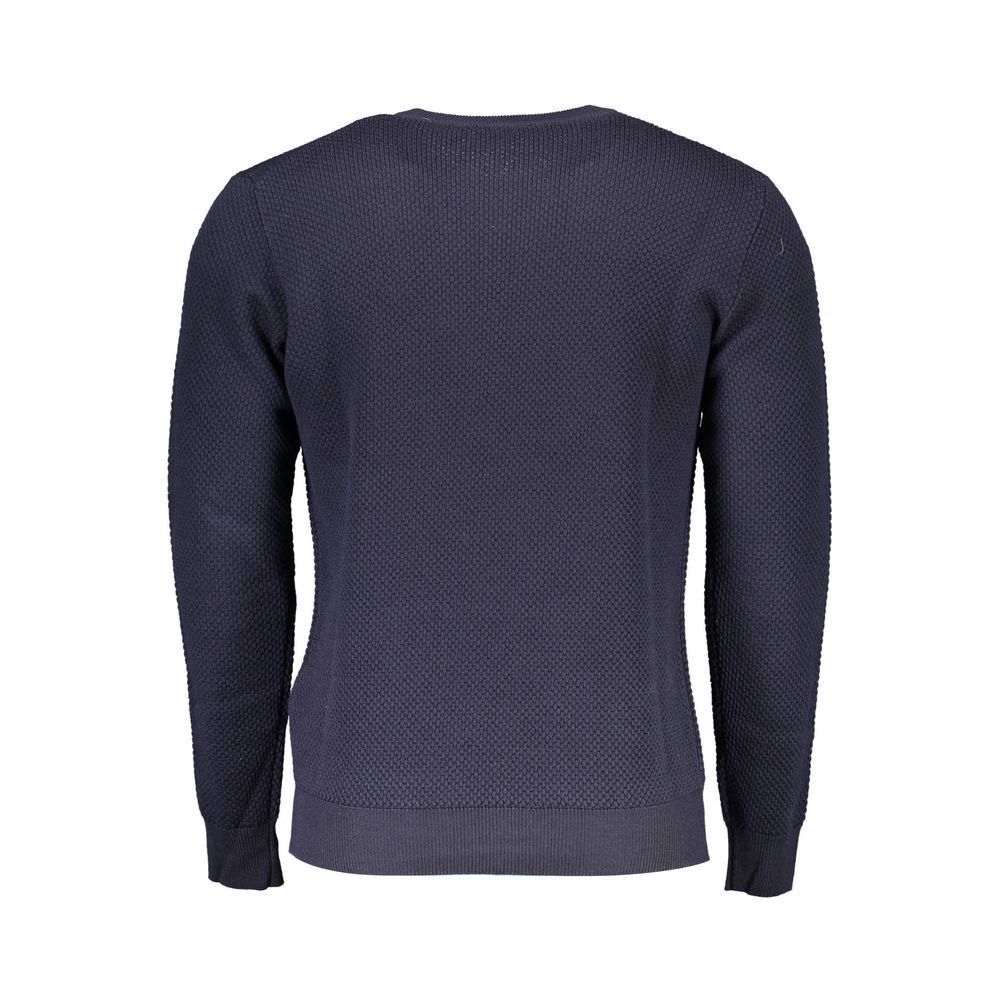Pull bleu avec logo