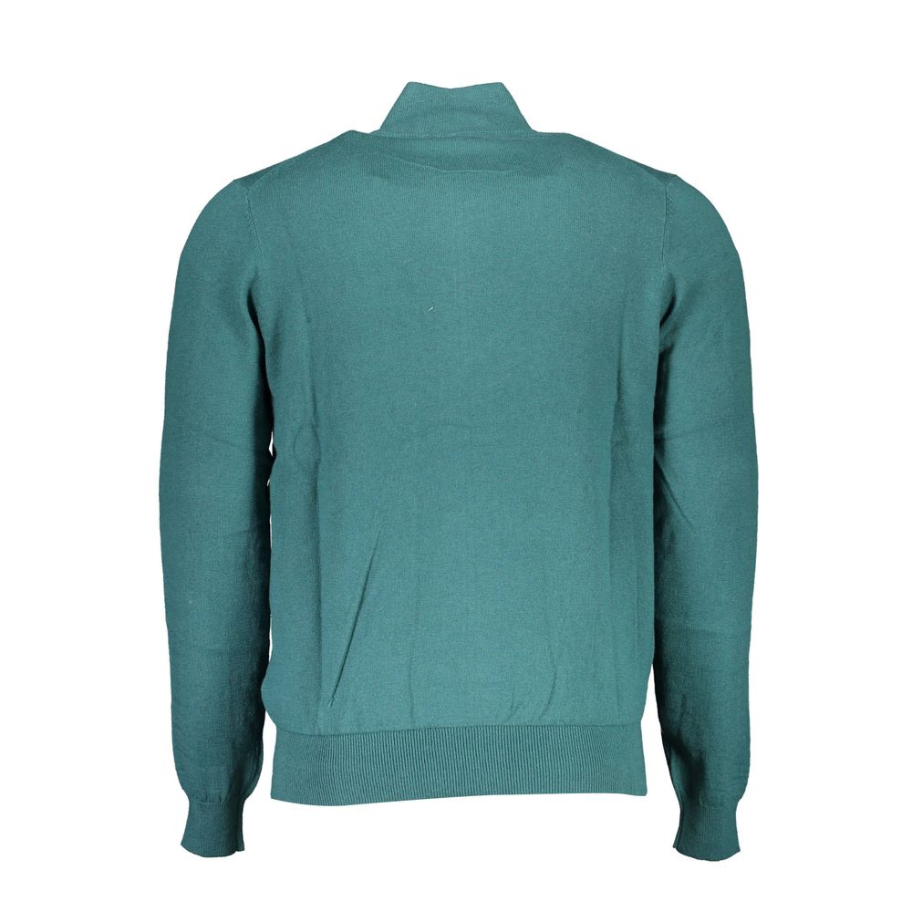 Cardigan vert brodé
