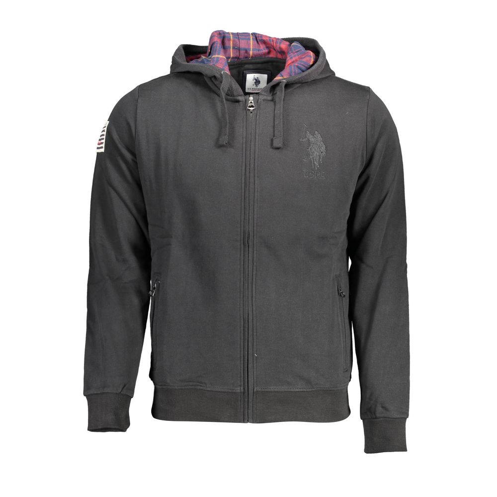 Sweat-shirt Noir avec broderie