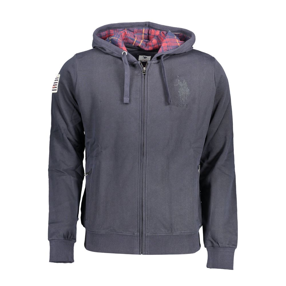 Sweatshirt logo bleu