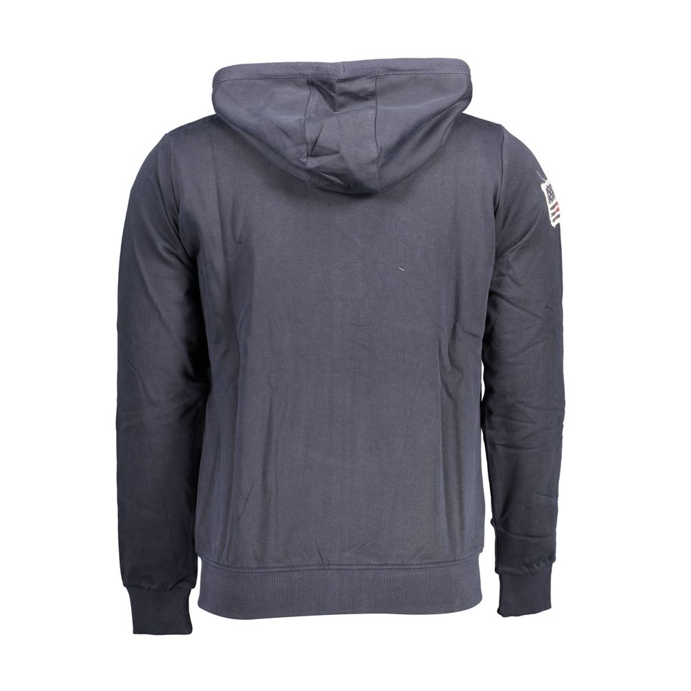 Sweatshirt logo bleu