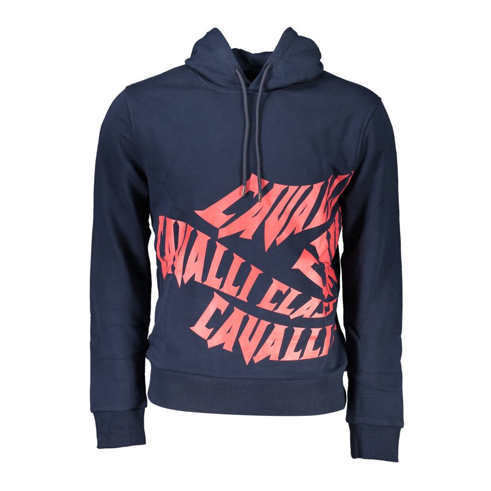 Sweat à capuche Logo bleu