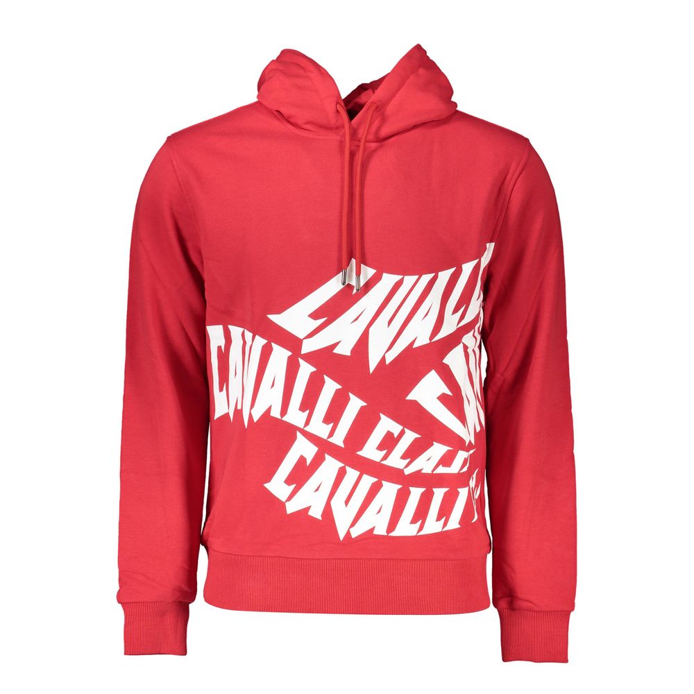 Sweatshirt Marque à capuche rouge