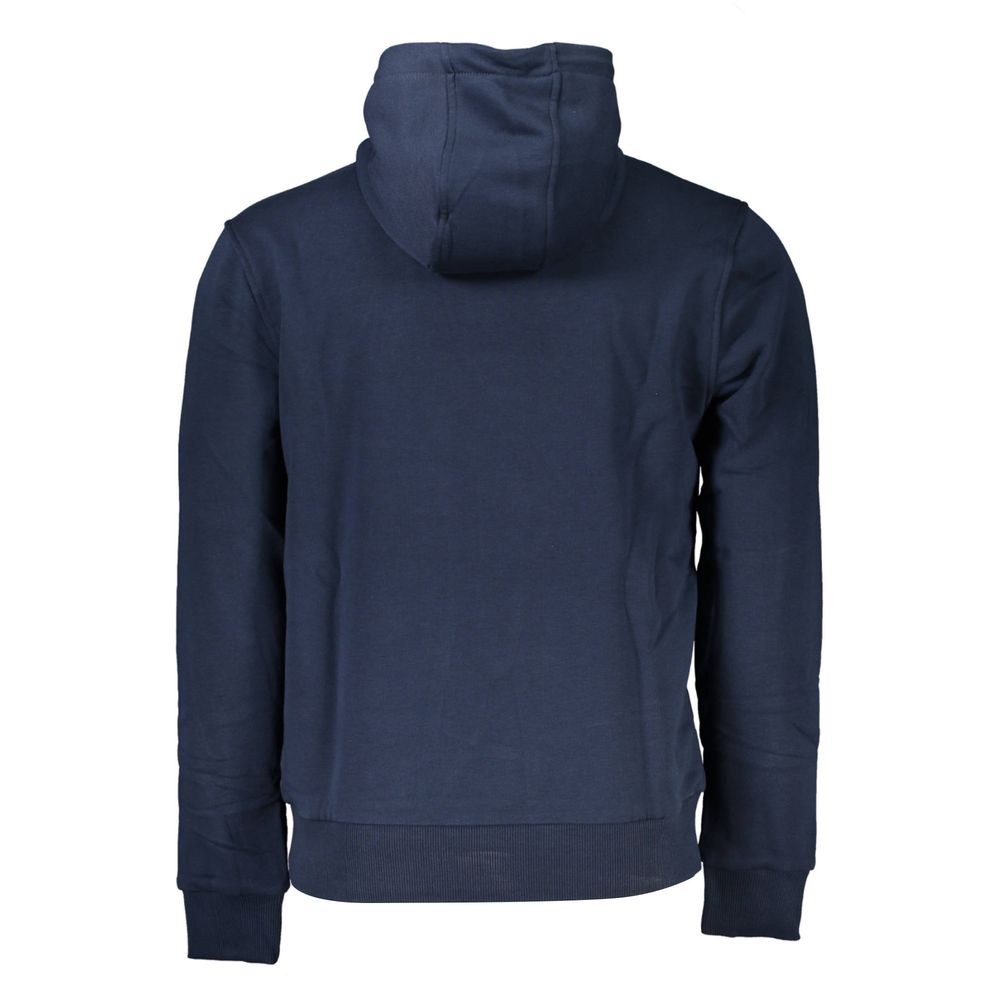 Sweat à capuche Logo bleu