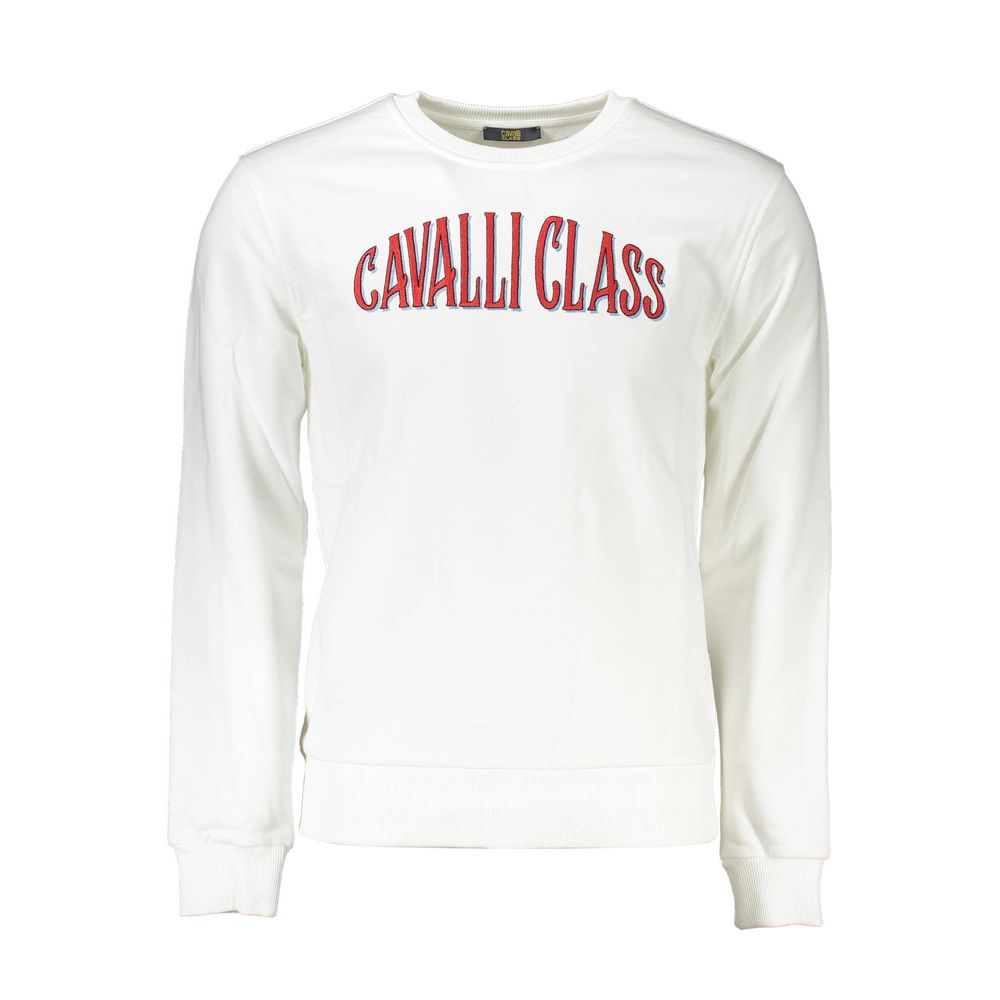 Sweatshirt logo blanc