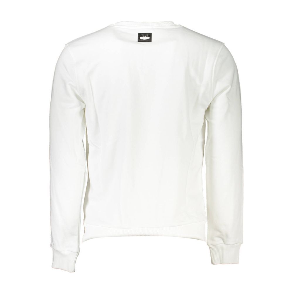 Sweatshirt logo blanc