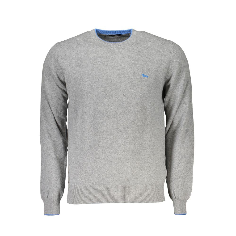 Pull Marque Grise avec détails contrastants