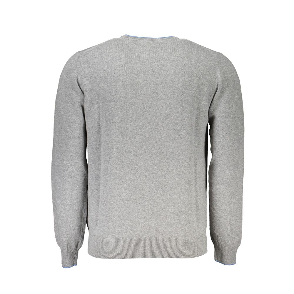 Pull Marque Grise avec détails contrastants