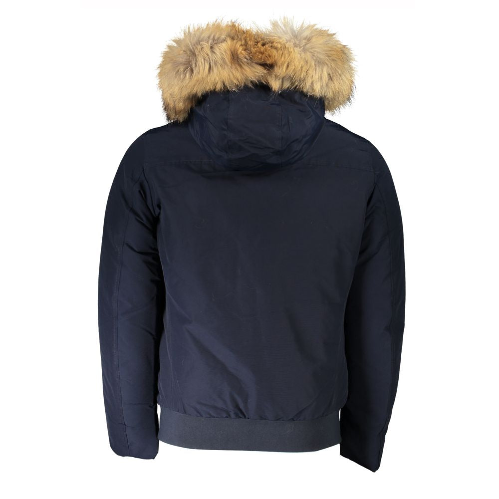 Veste Marque Nom bleu