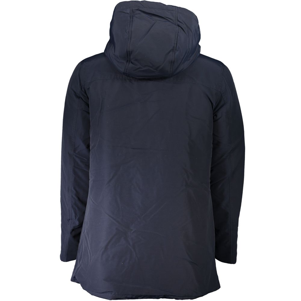 Veste Blue avec capuche bleue