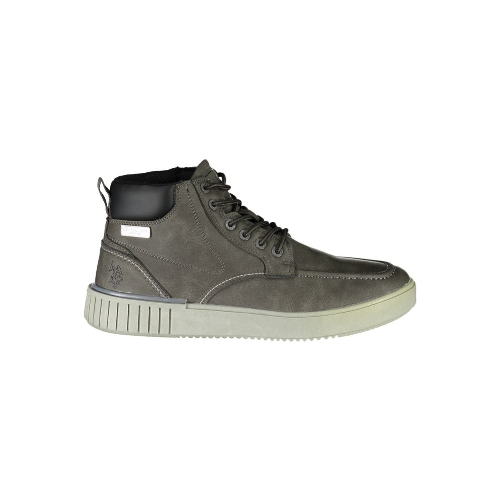 Bottines Logo grises
