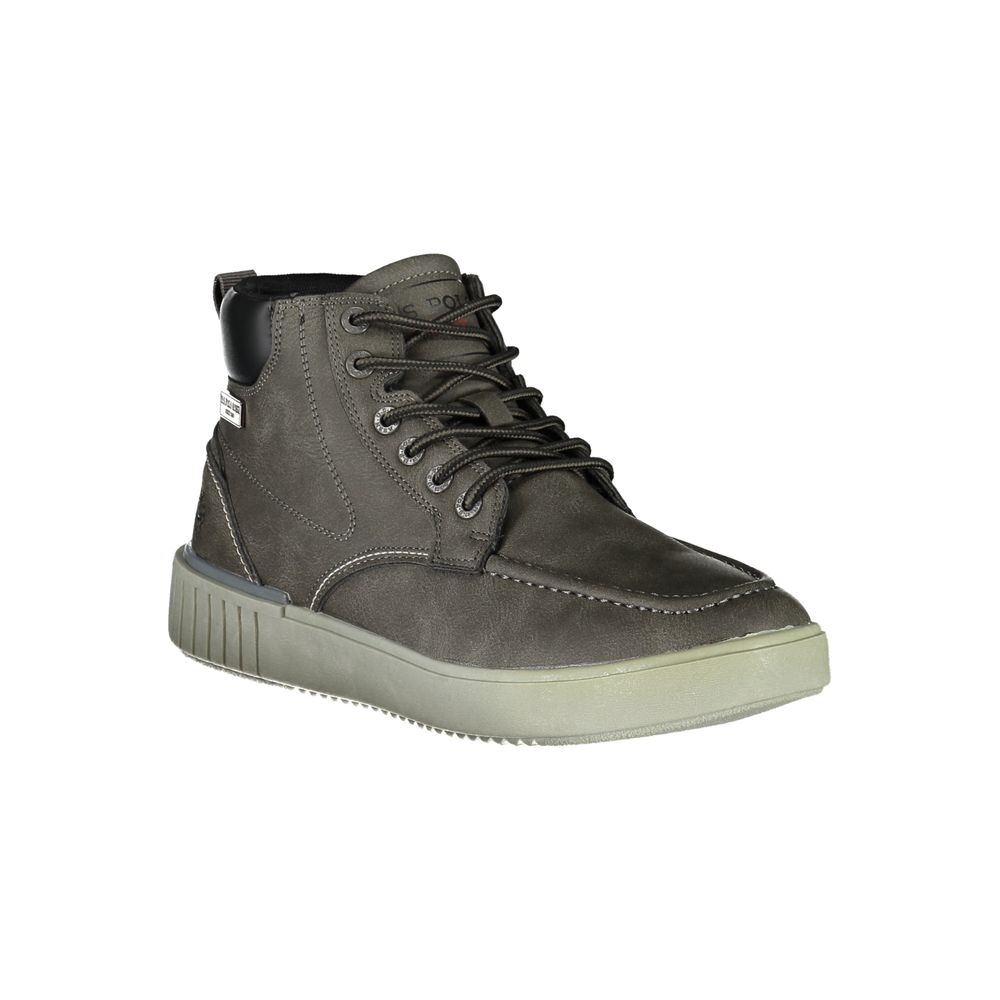 Bottines Logo grises