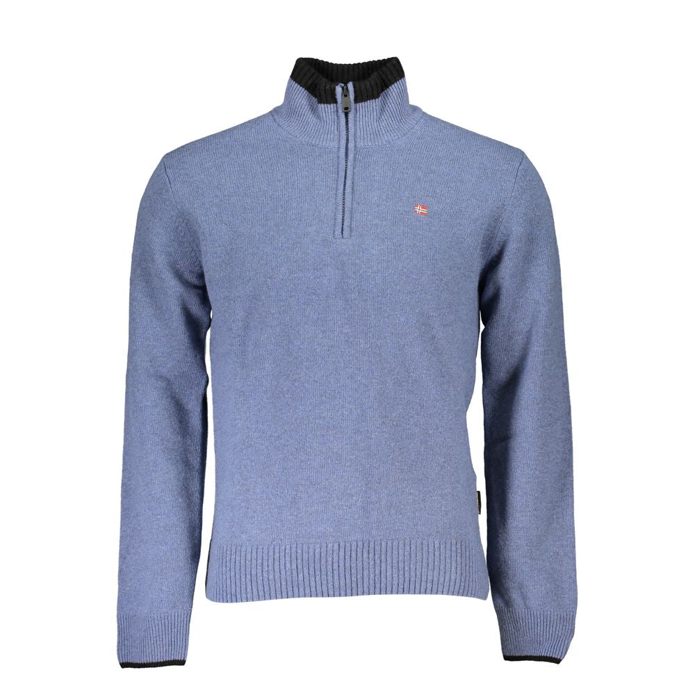 Pull marque inconnue bleu