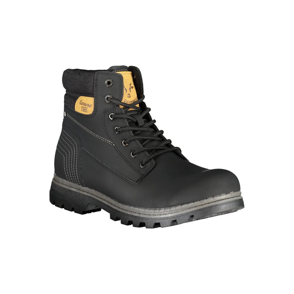 Bottines noires à lacets