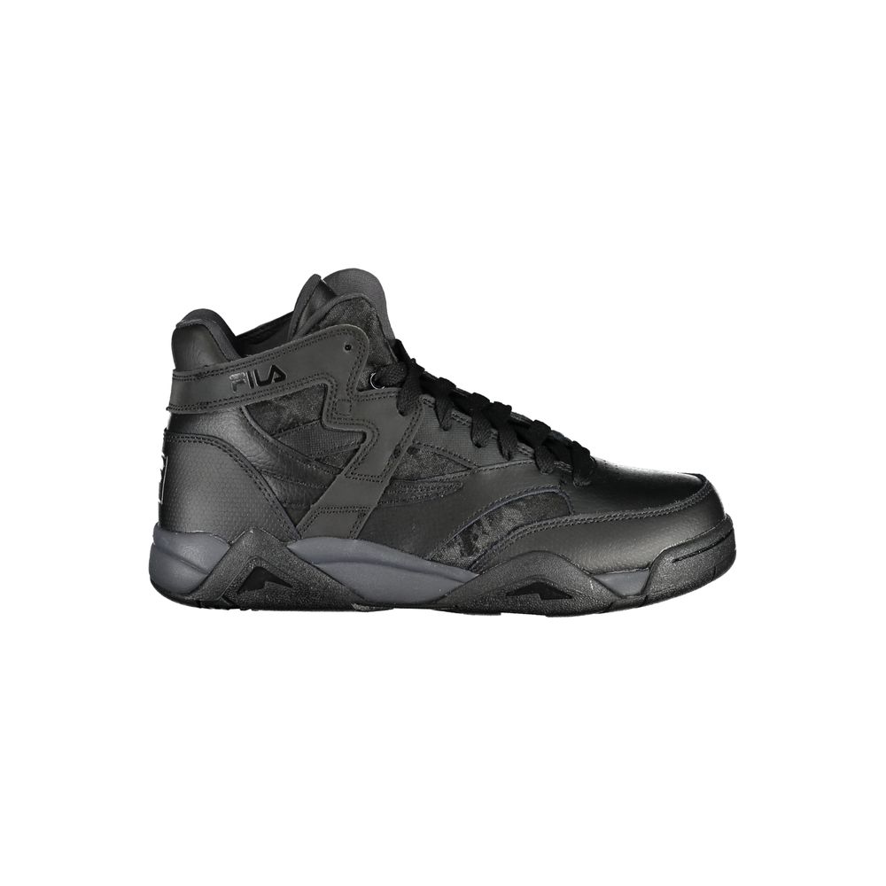 "Baskets noir avec logo"