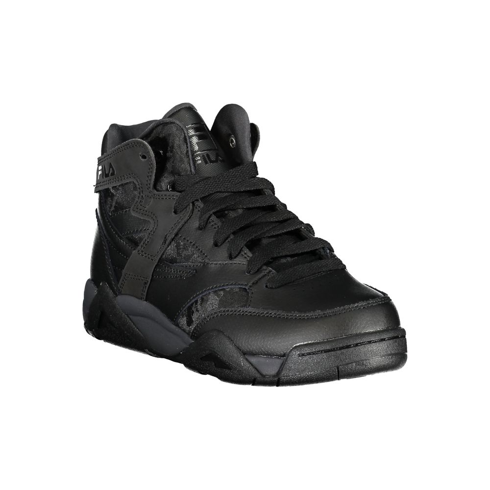 "Baskets noir avec logo"