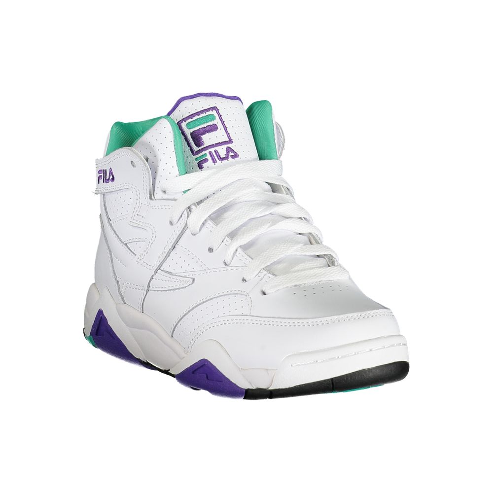 "Baskets blanches avec logo"