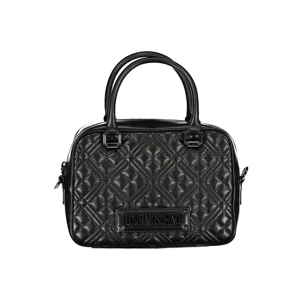 Sac handbag noir Love Moschino