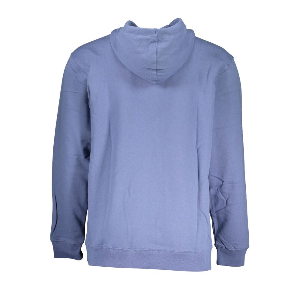 Sweat-shirt [Marque] avec capuche bleu