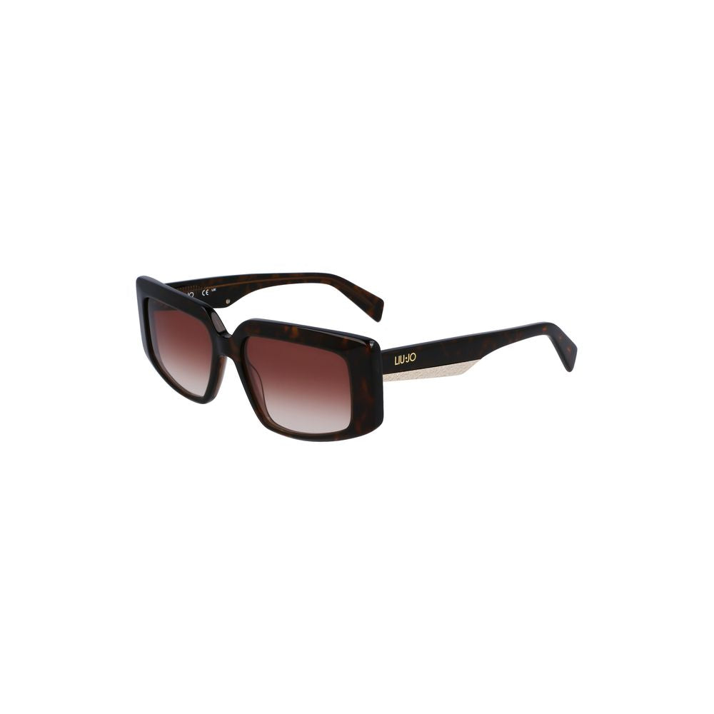 Lunettes Brown Acetate rectangulaires brunes