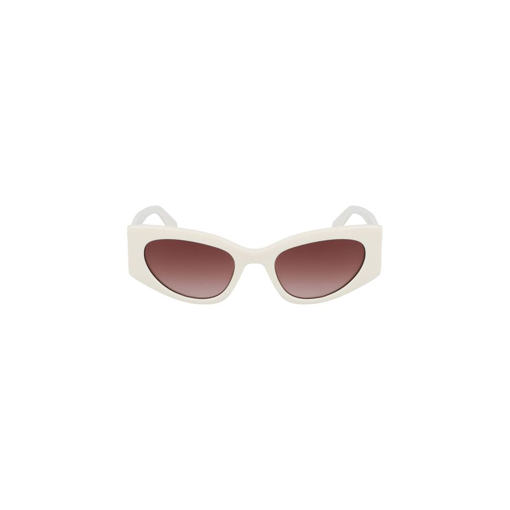 Lunettes Balmain teardrop blanches