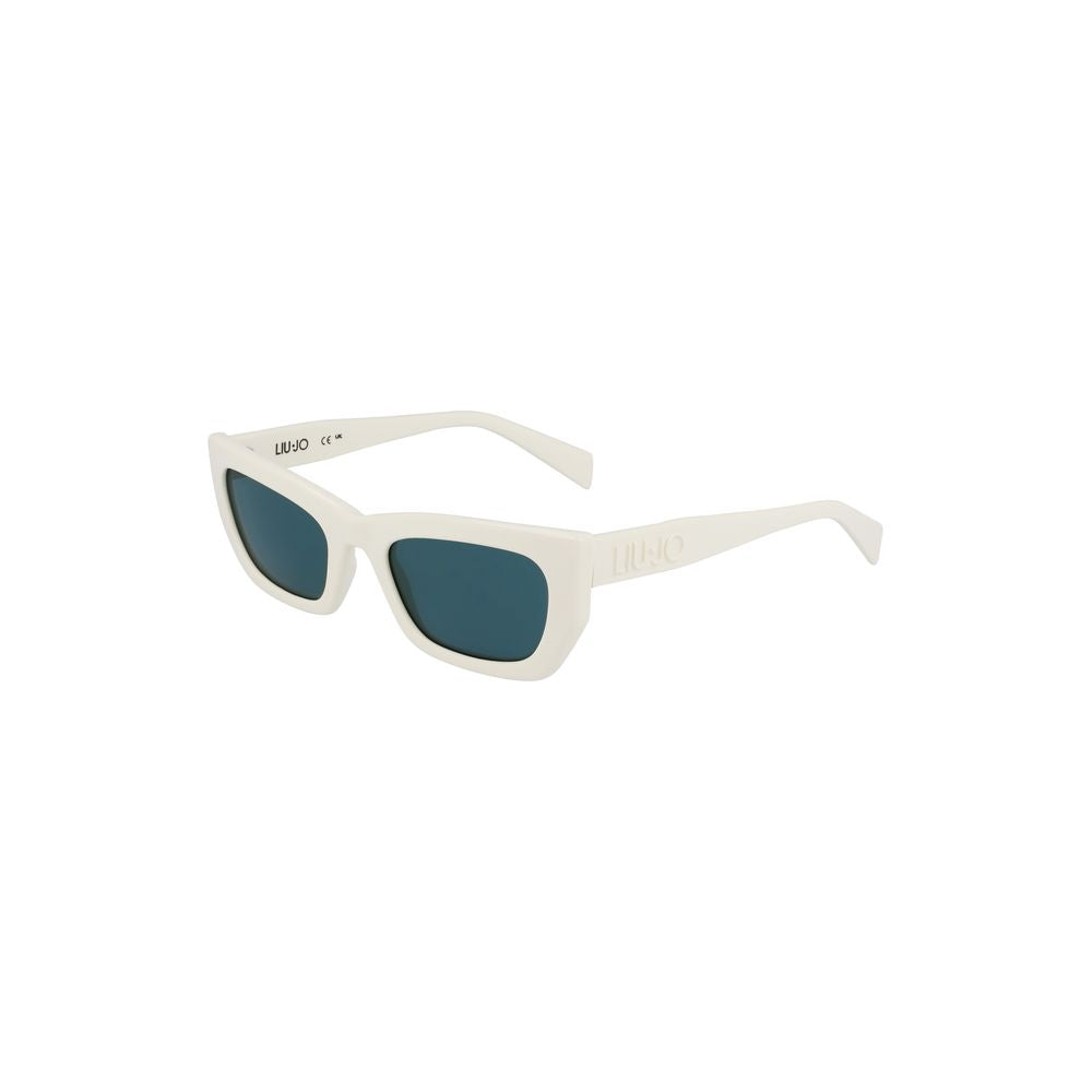 Lunettes de soleil Injecté blanches