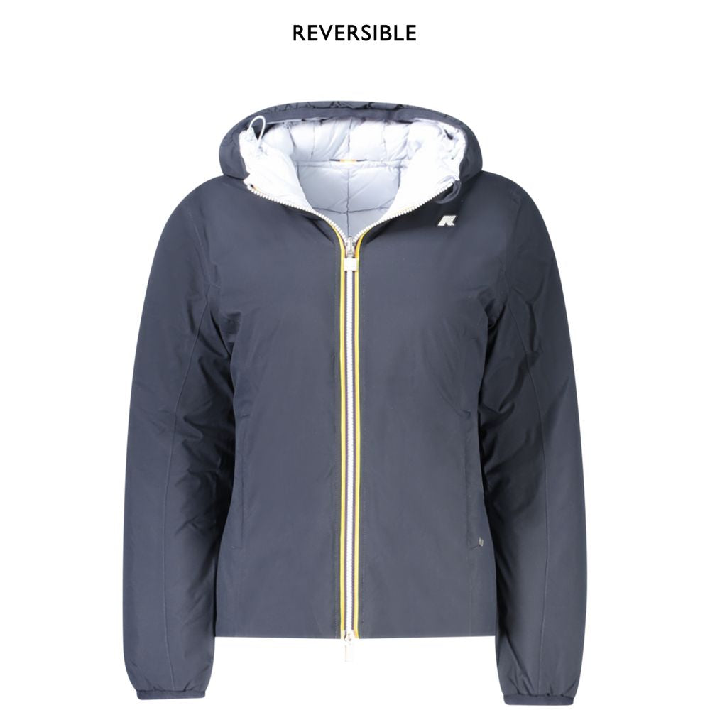Veste K-WAY réversible bleu/bleu clair