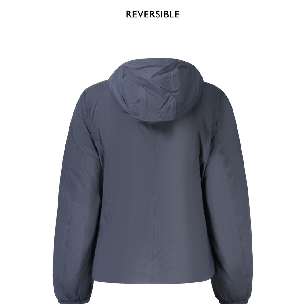Veste K-WAY réversible bleu/bleu clair