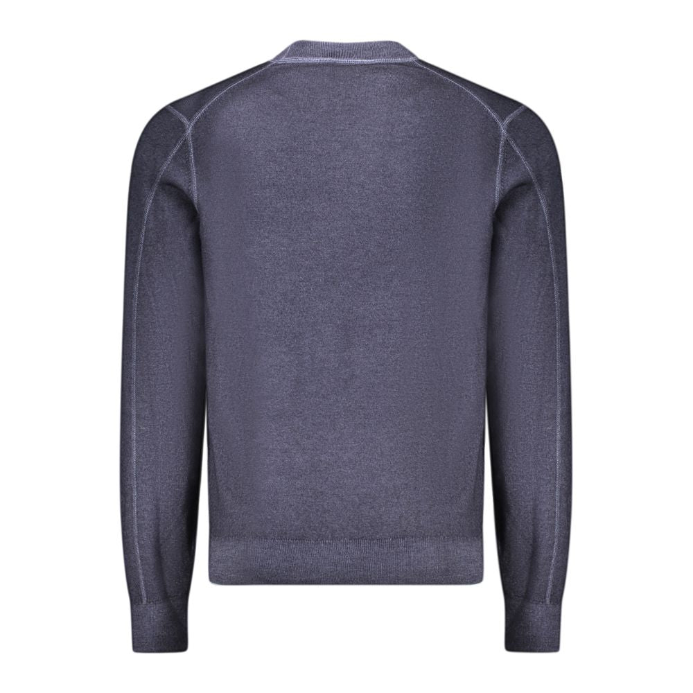 T-shirt Pull Blue à manches longues bleu