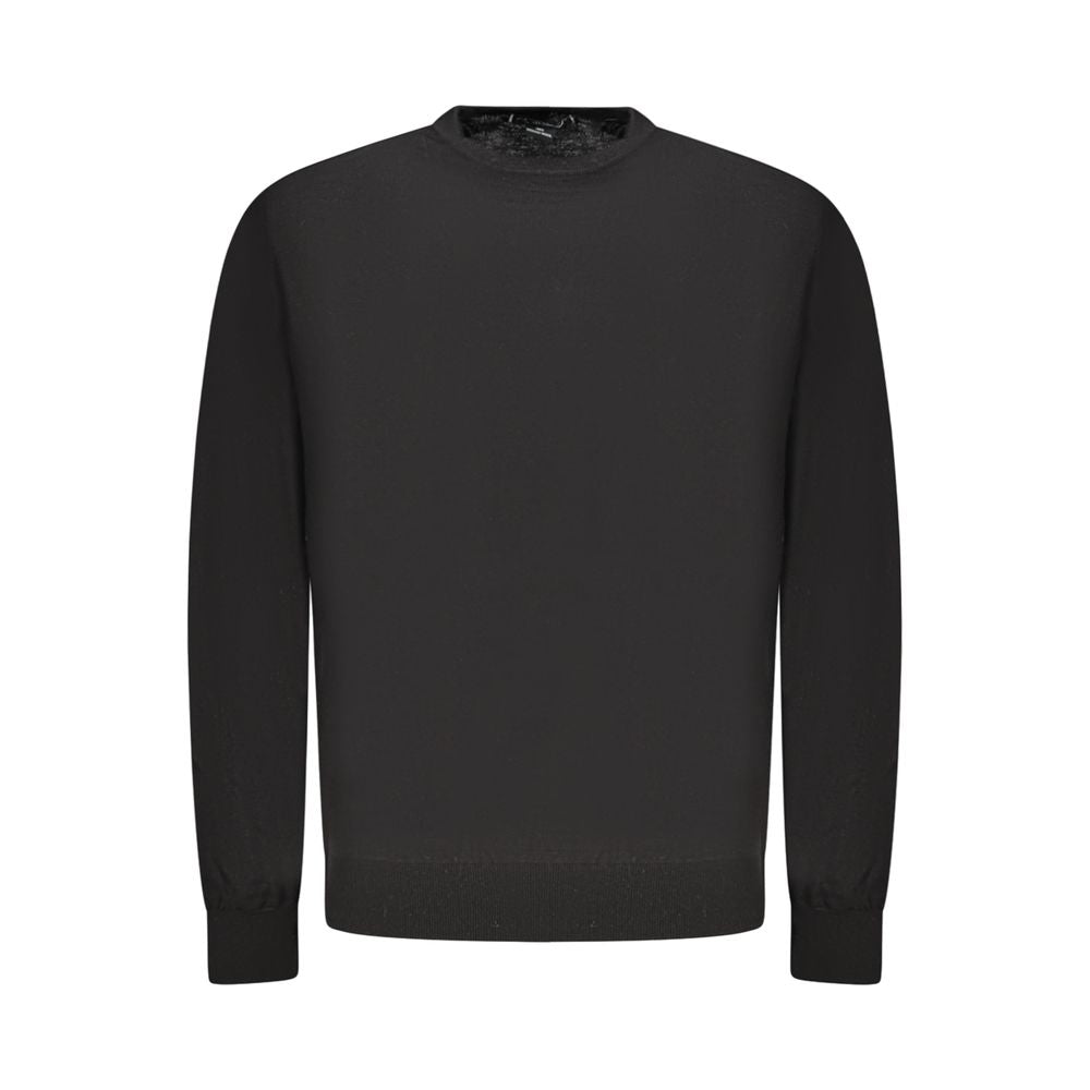 Pull noir à logo