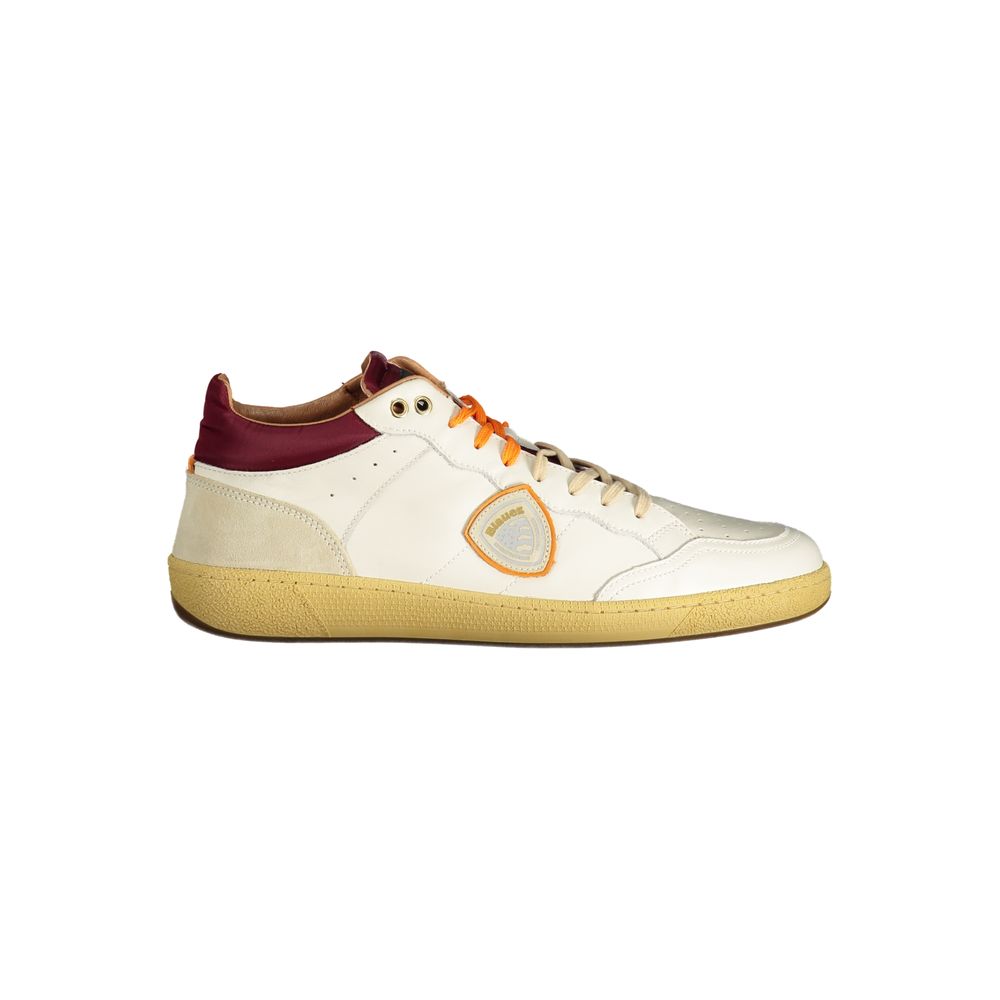 Baskets blanches avec logo