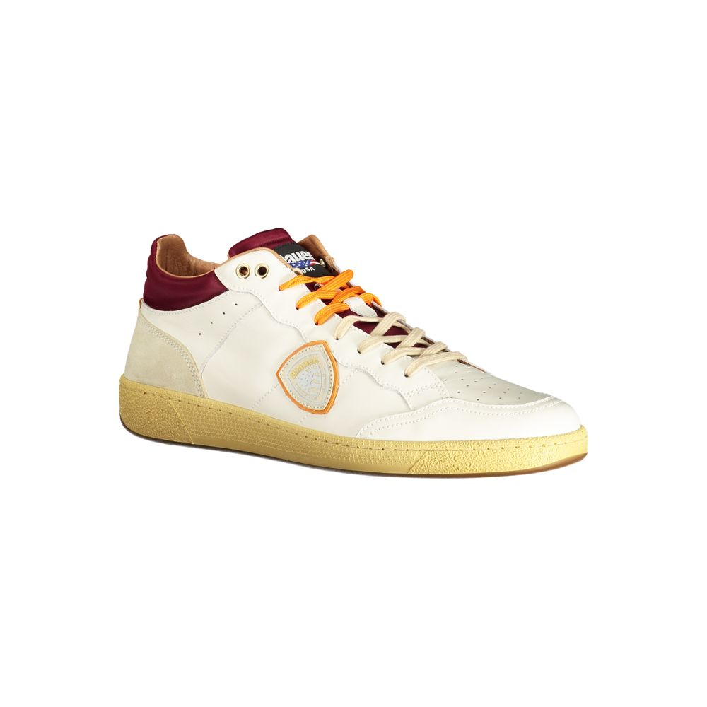 Baskets blanches avec logo