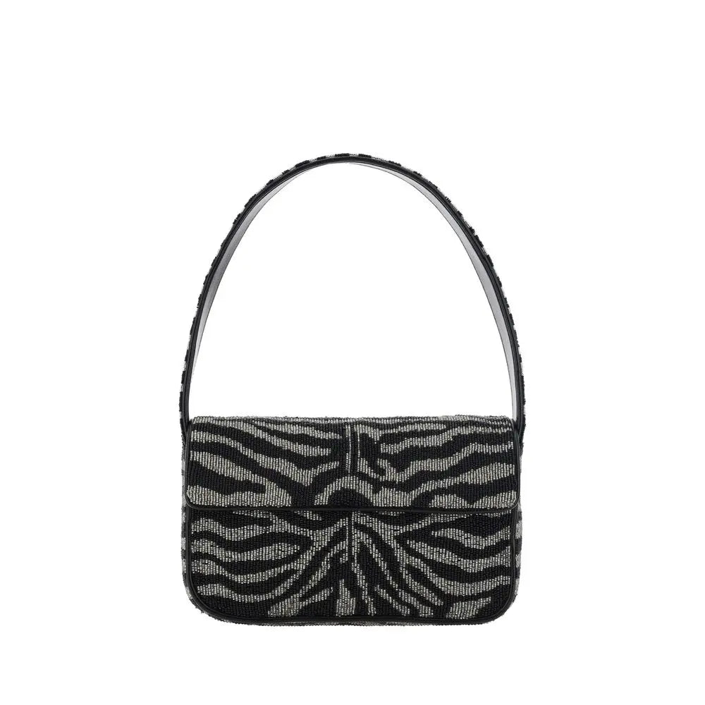 Sac à bandoulière Staud Beaded noir Staud