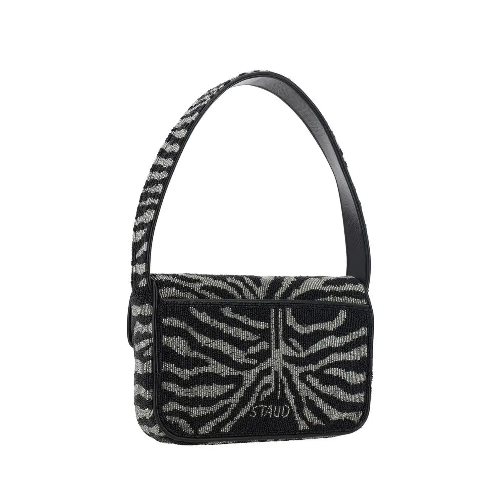 Sac à bandoulière Staud Beaded noir Staud