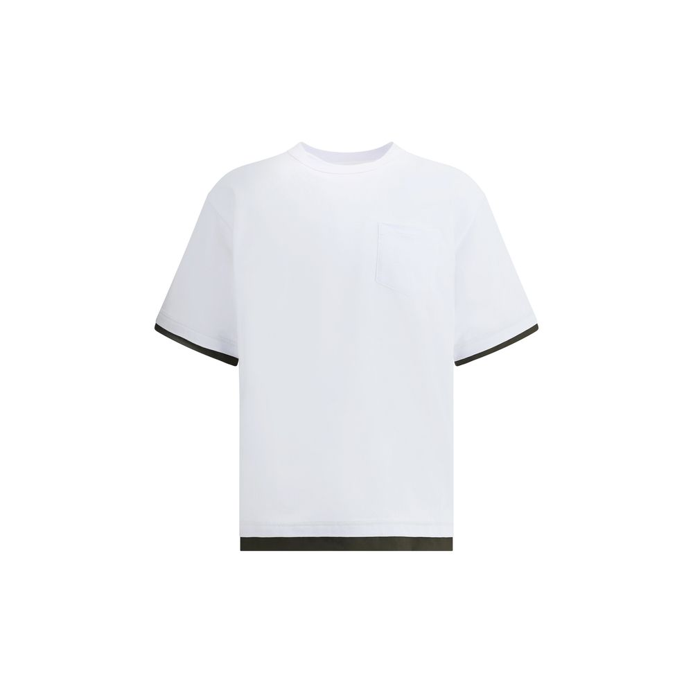 T-shirt Sacai à poche noire