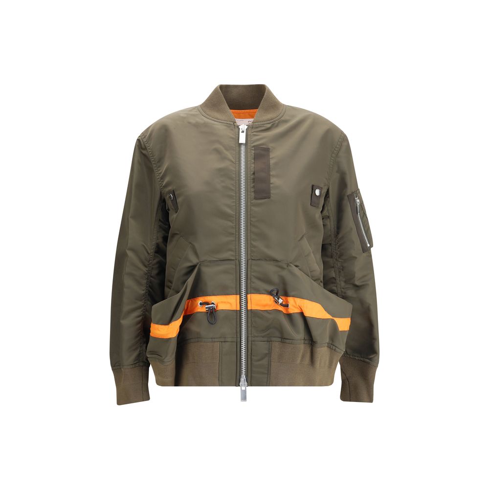Veste bomber Sacai AW25 noire