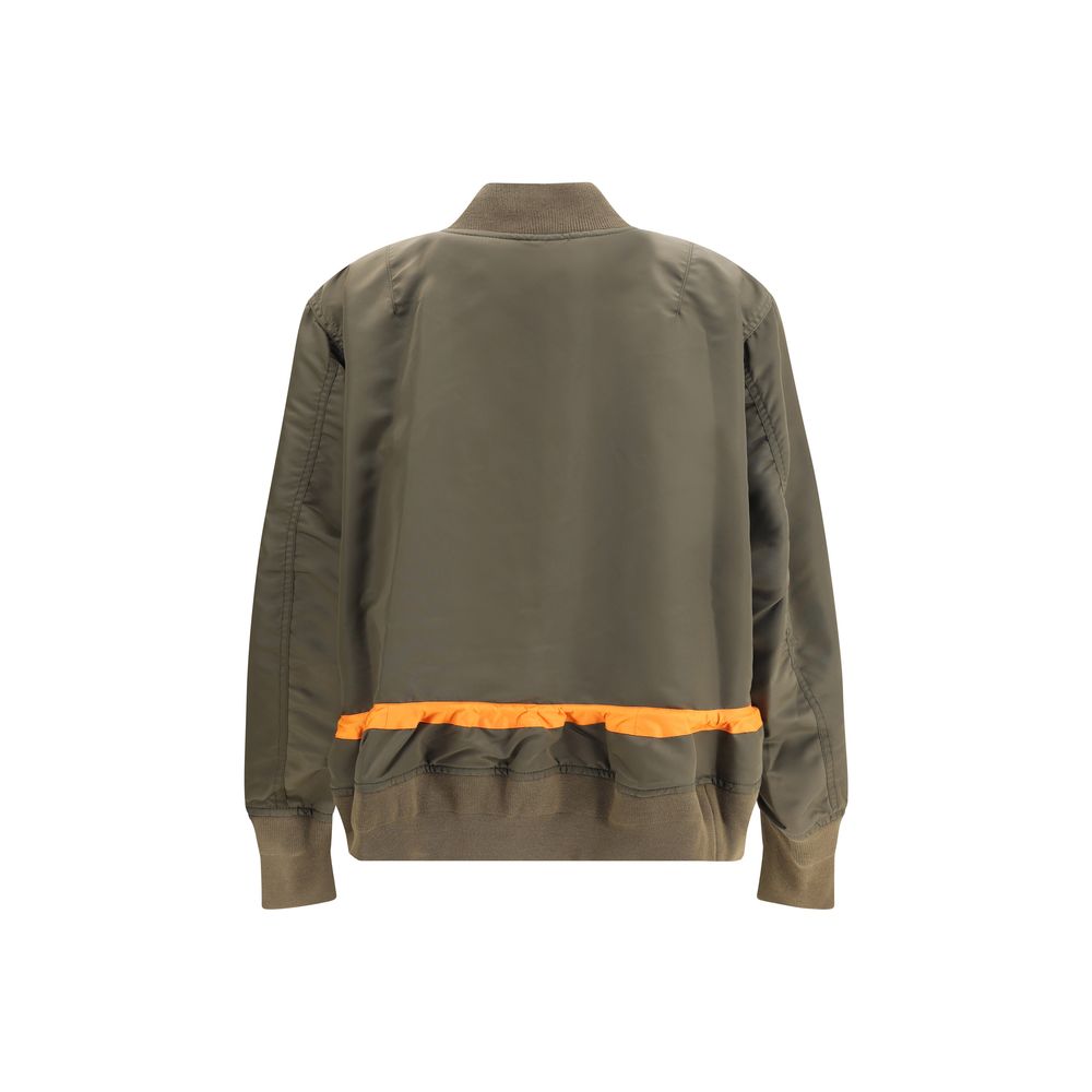 Veste bomber Sacai AW25 noire